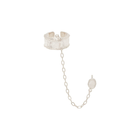 ECLECTIC EAR PIECE ZILVER
